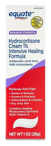 Equate Maximum Strength Hydrocortisone Cream 1% Intensive Healing Formula