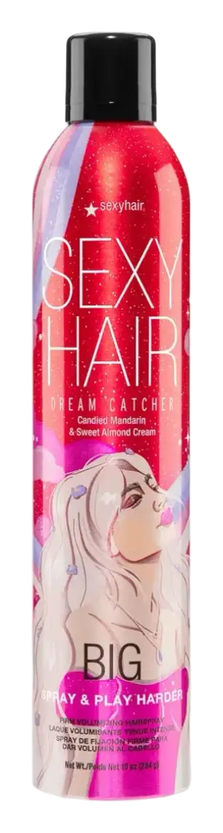 SexyHair Spray & Play Harder Dream Catcher Firm Volumizing Hairspray