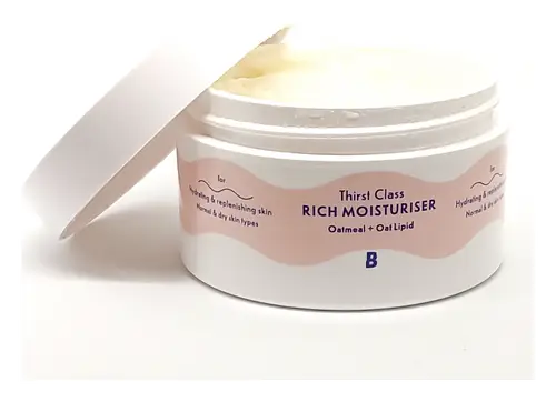 Beauty Bay Thirst Class Rich Moisturiser with Oatmeal and Oat Lipid