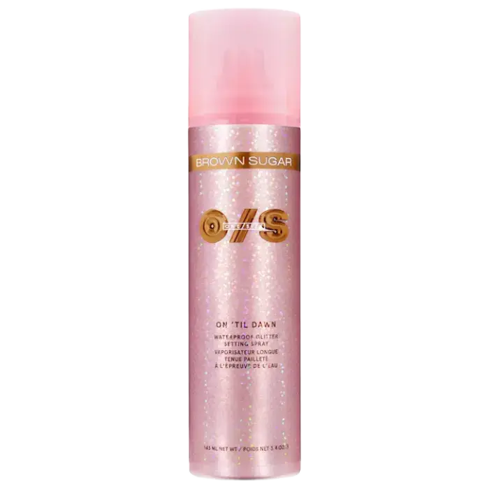 One/Size by Patrick Starrr On 'Til Dawn Glitter Waterproof Setting Spray Brown Sugar