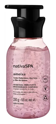O Boticário Acquagel Hidratante Desodorante Corporal Nativa SPA Ameixa