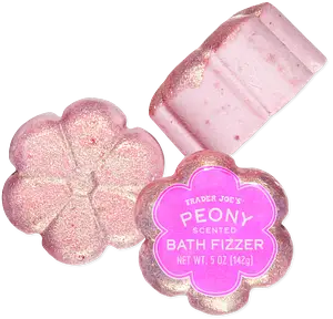 Trader Joe's Peony Scented Bath Fizzer