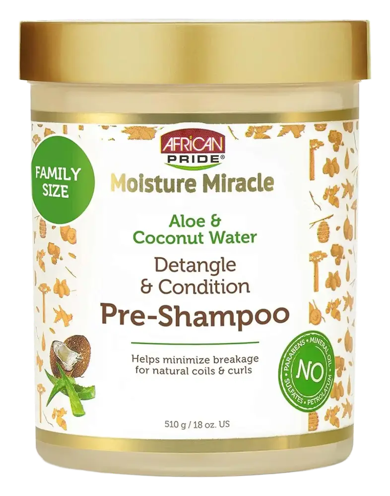 African Pride Aloe & Coconut Water Pre-Shampoo