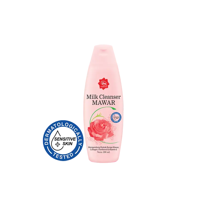 Viva Cosmetics Milk Cleanser Mawar