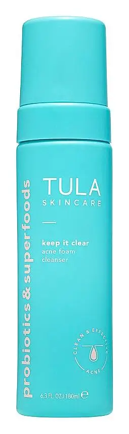 Tula Skincare Keep It Clear Acne Foam Cleanser
