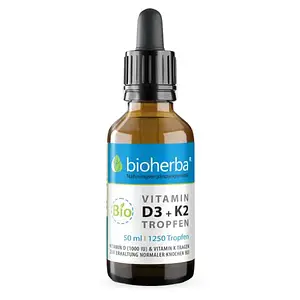 Bioherba Vitamin D3 + K2 Tropfen