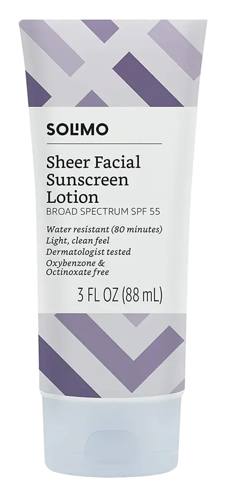 Solimo Sheer Facial Sunscreen Lotion SPF 55