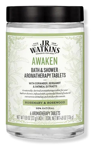 J.R. Watkins AWAKEN Bath & Shower Aromatherapy Tablets