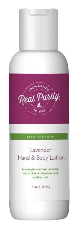 Real Purity Hand & Body Lotion Lavender