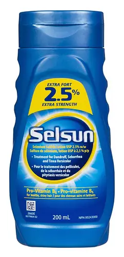 Selsun Blue Extra Strength Selenium Sulfide Lotion 2.5% Canada