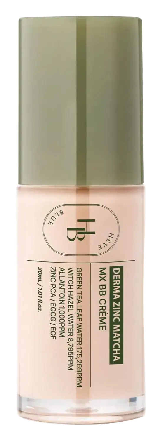Heveblue Derma Heal Zinc Matcha Recovery RX BB Créme 3.0 Beige