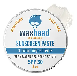 Waxhead Sun Defense Natural Sunscreen Paste