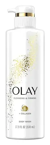 Olay Cleansing & Firming Body Wash with Vitamin B3 and Collagen