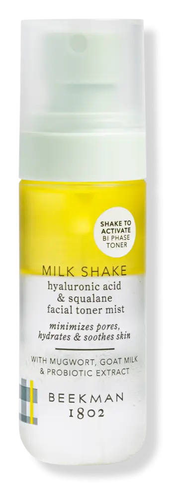 Beekman 1802 Travel Size Milk Shake Hyaluronic Acid & Squalane Facial Toner Mist