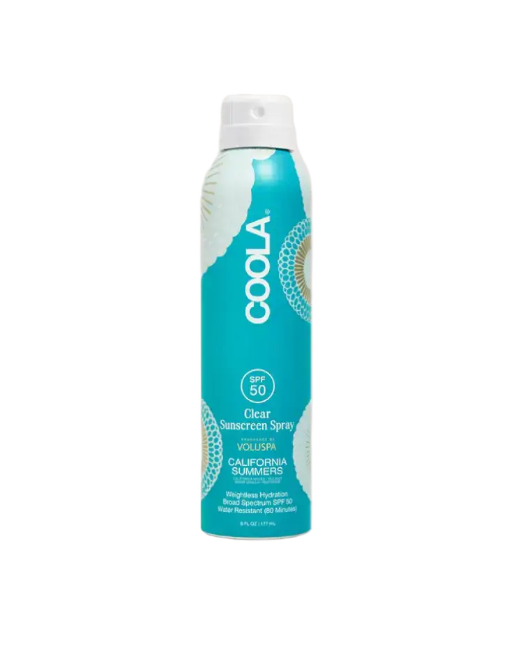 COOLA Clear Sunscreen Spray SPF 50 Voluspa’s California Summers