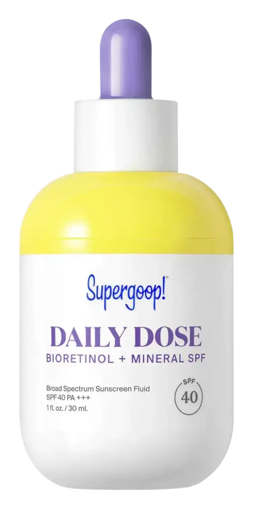 Supergoop! Daily Dose Bioretinol + Mineral Fluid SPF 40 PA+++