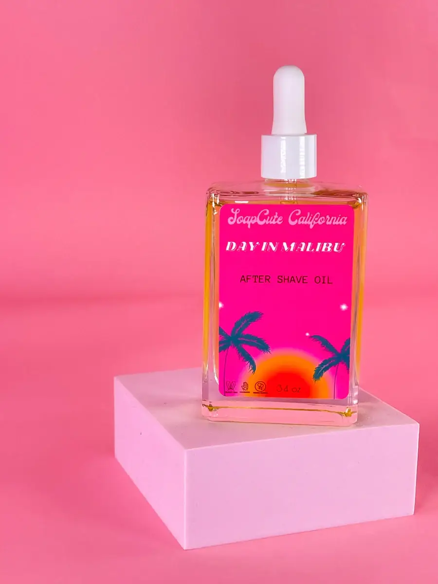Soap Cute California "Day In Malibu" After Shave Oil