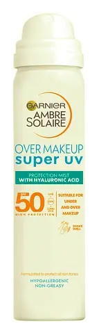 Garnier Ambre Solaire Over Makeup Super UV Protection Mist SPF50