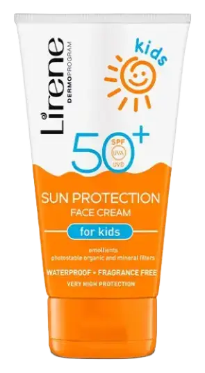 Lirene Sun Protection Face Cream For Kids SPF 50+