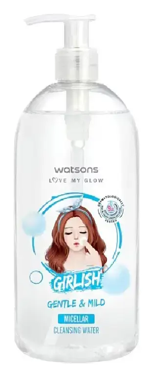 Watsons Girlish Gentle & Mild Micellar Cleansing Water