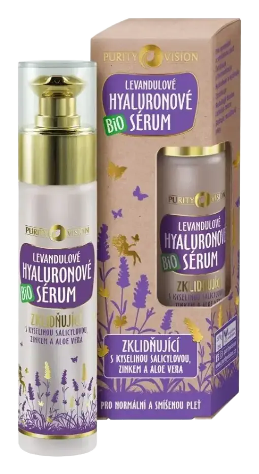 Purity Vision Bio Levandulové Hyaluronové Sérum