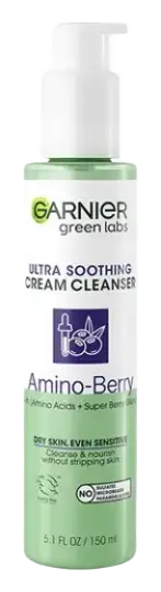 Garnier Green Labs Amino-Berry Ultra Soothing Cream Cleanser