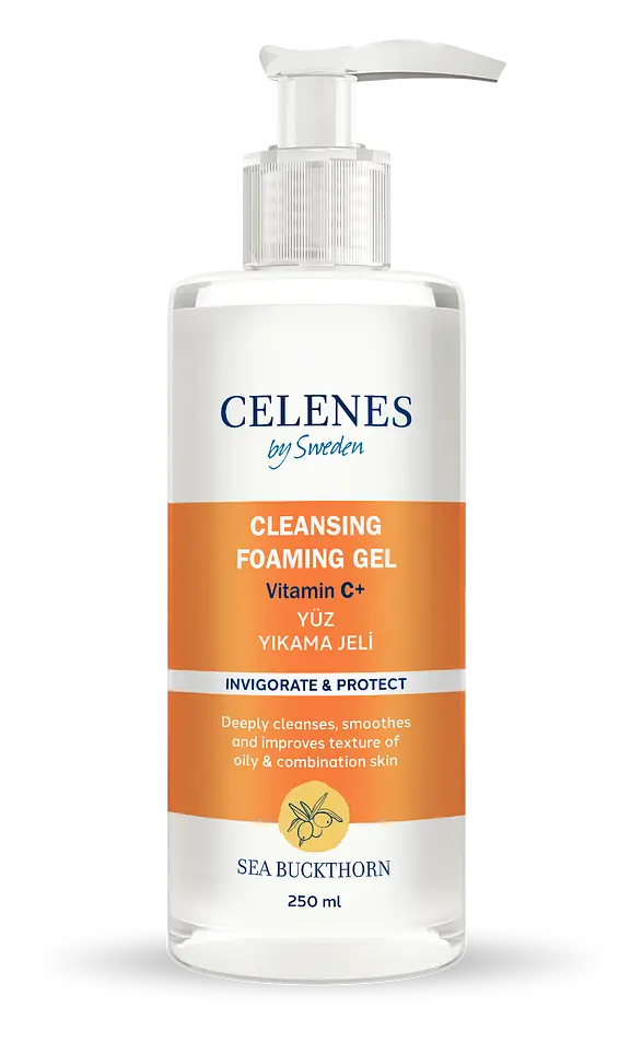 Celenes by Sweden Sea Buckthorn Vitamin C+ Cleansing Foaming Gel