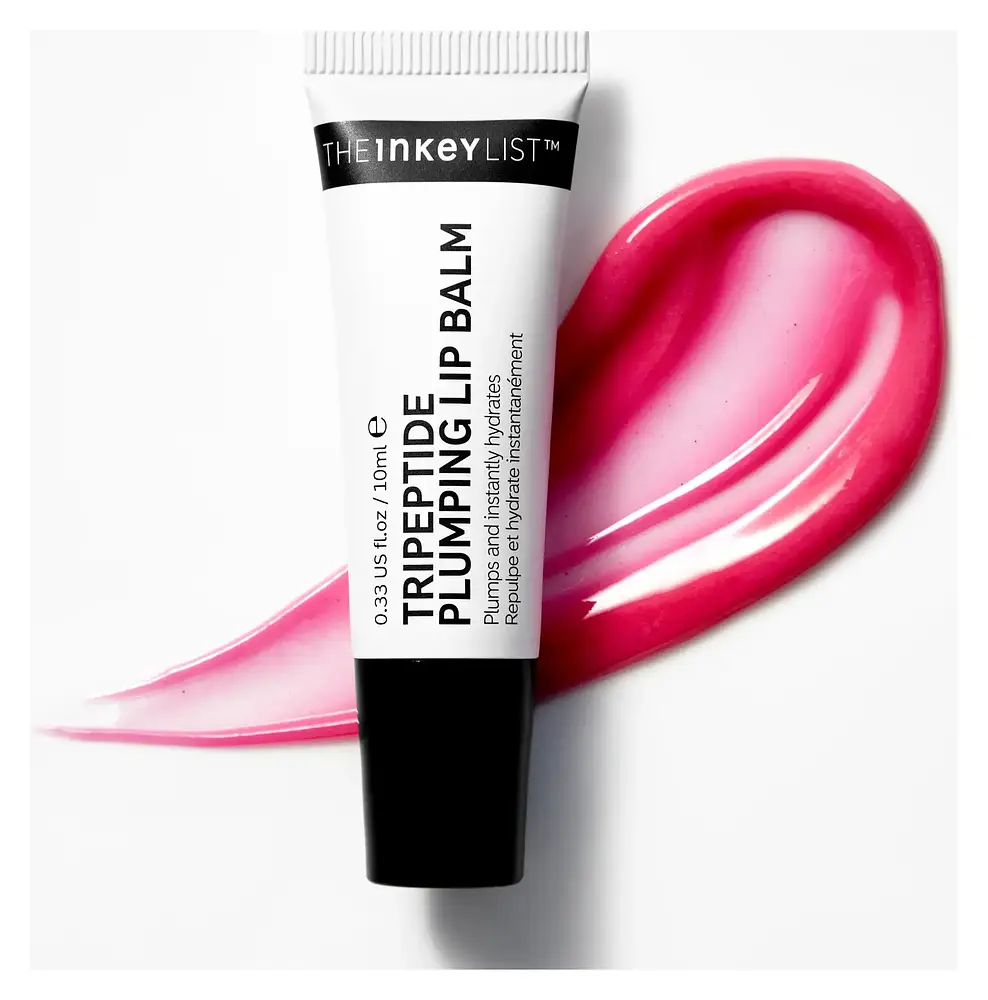 The INKEY List Tripeptide Plumping Lip Balm Pink