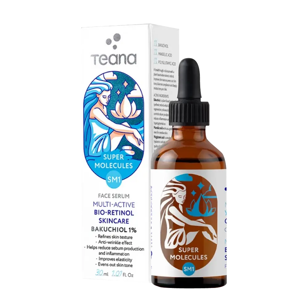 Teana 1% Bakuchiol SM1 Super Molecules Multi-Active Bio-Retinol