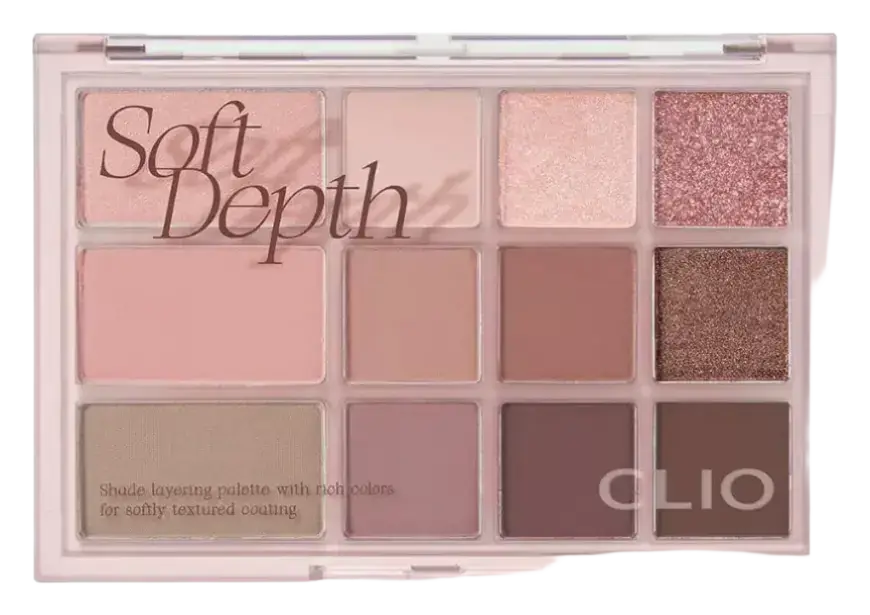 CLIO Shade & Shadow Palette 02 Soft Depth
