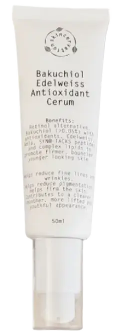 Skincervation Bakuchiol Edelweiss Antioxidant Cerum