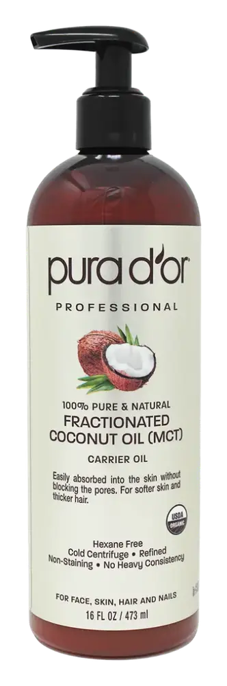 Pura D'or Fractionated Coconut Oil