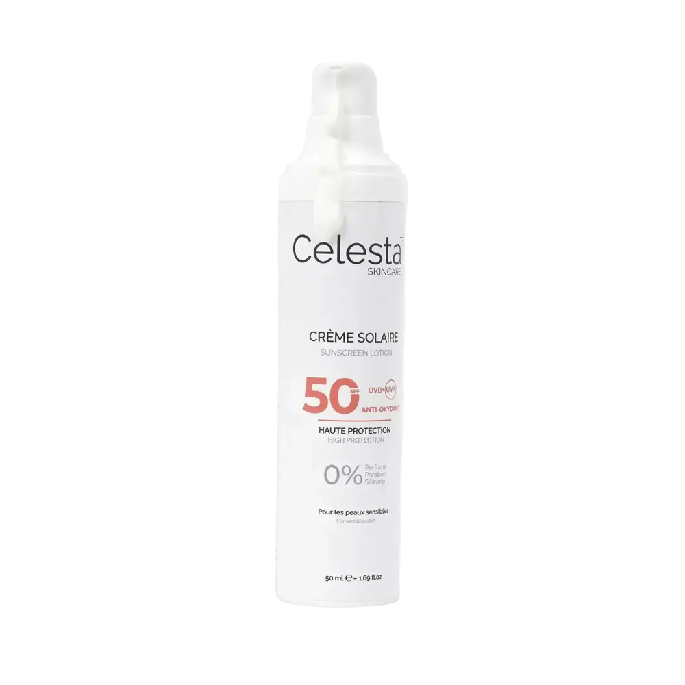 Celesta Skincare Fragrance-Free Sunscreen Lotion SPF 50
