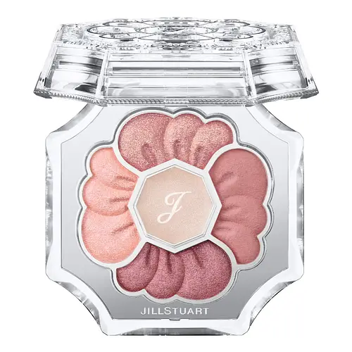 Jill Stuart Dressed Bloom Eyeshadow Palette 02 Peony Embroidery