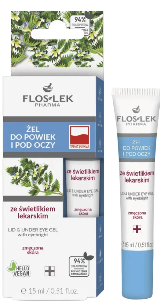 Flos-lek Żel Do Powiek I Pod Oczy Ze Świetlikiem Lekarskim