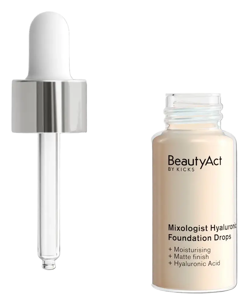 BeautyAct Mixologist Hyaluronic Foundation Drops 01