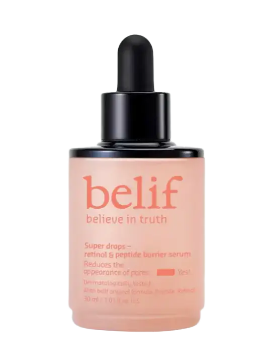 Belif Super Drops Retinol & Peptide Barrier Serum