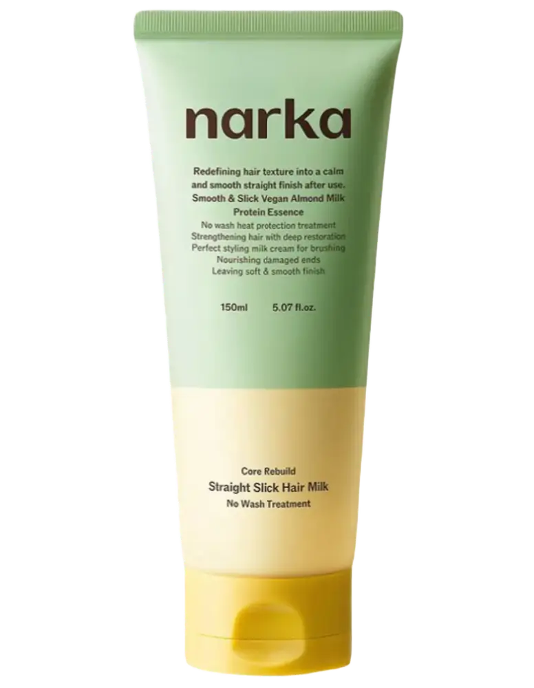 Narka Core Rebuild Straight Slick Hair Milk No Wash Treatment