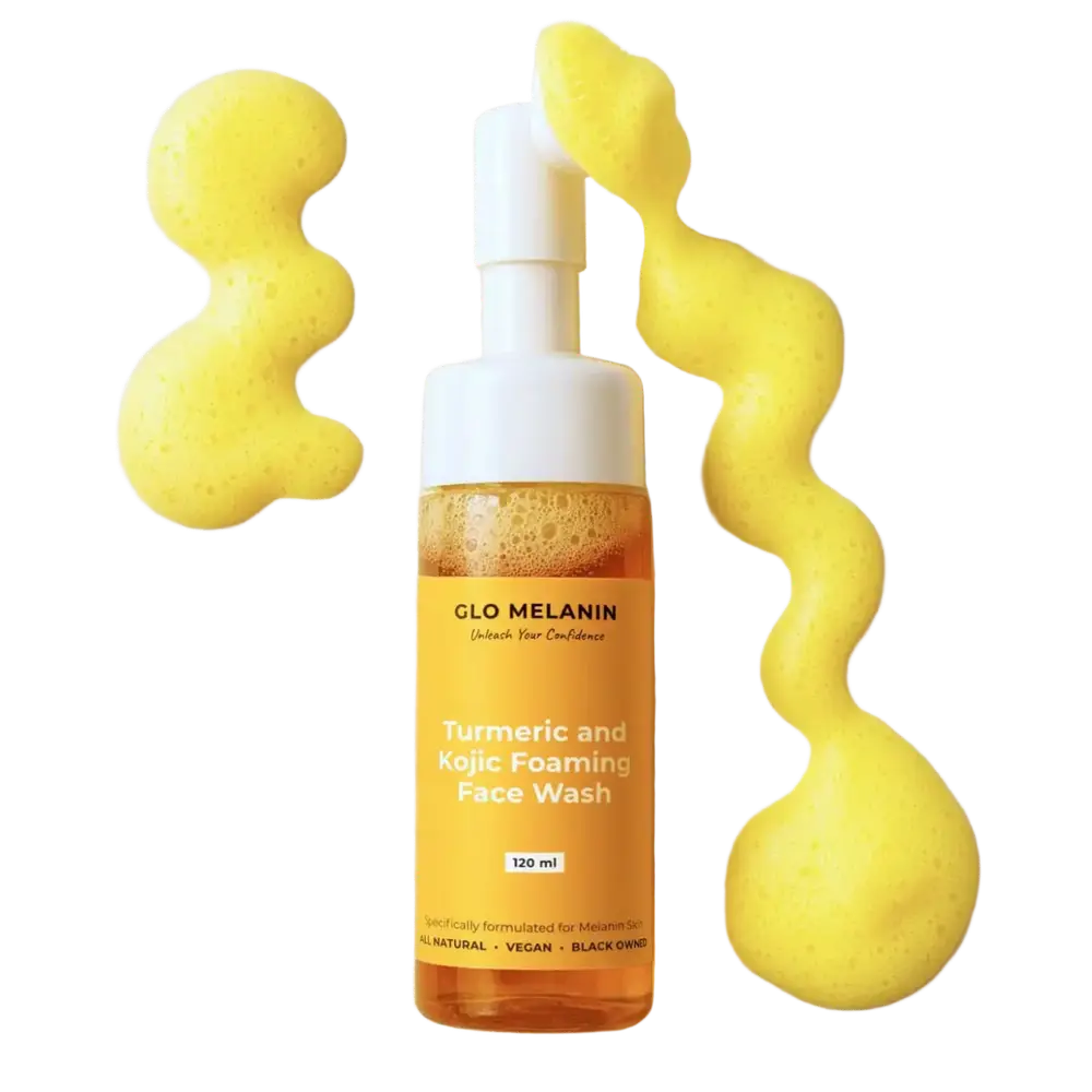 Glo Melanin Turmeric And Kojic Foaming Face Wash