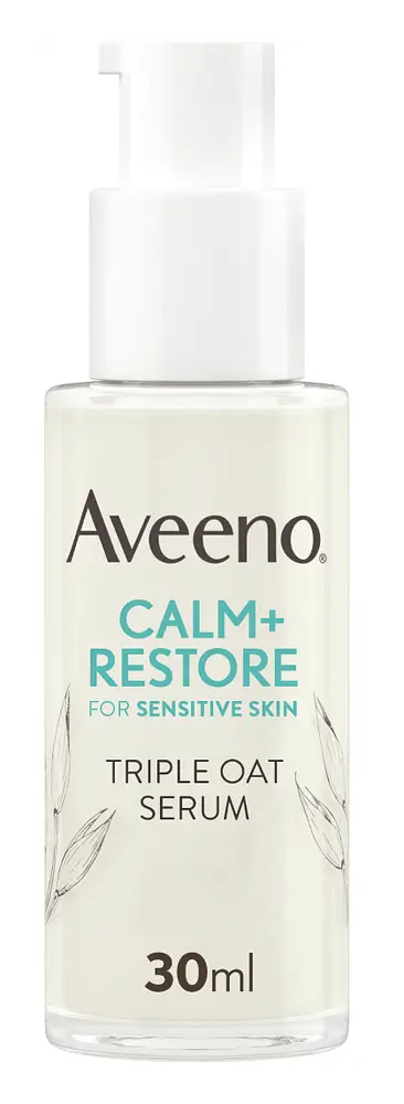 Aveeno Calm + Restore Triple Oat Serum For Sensitive Skin UK
