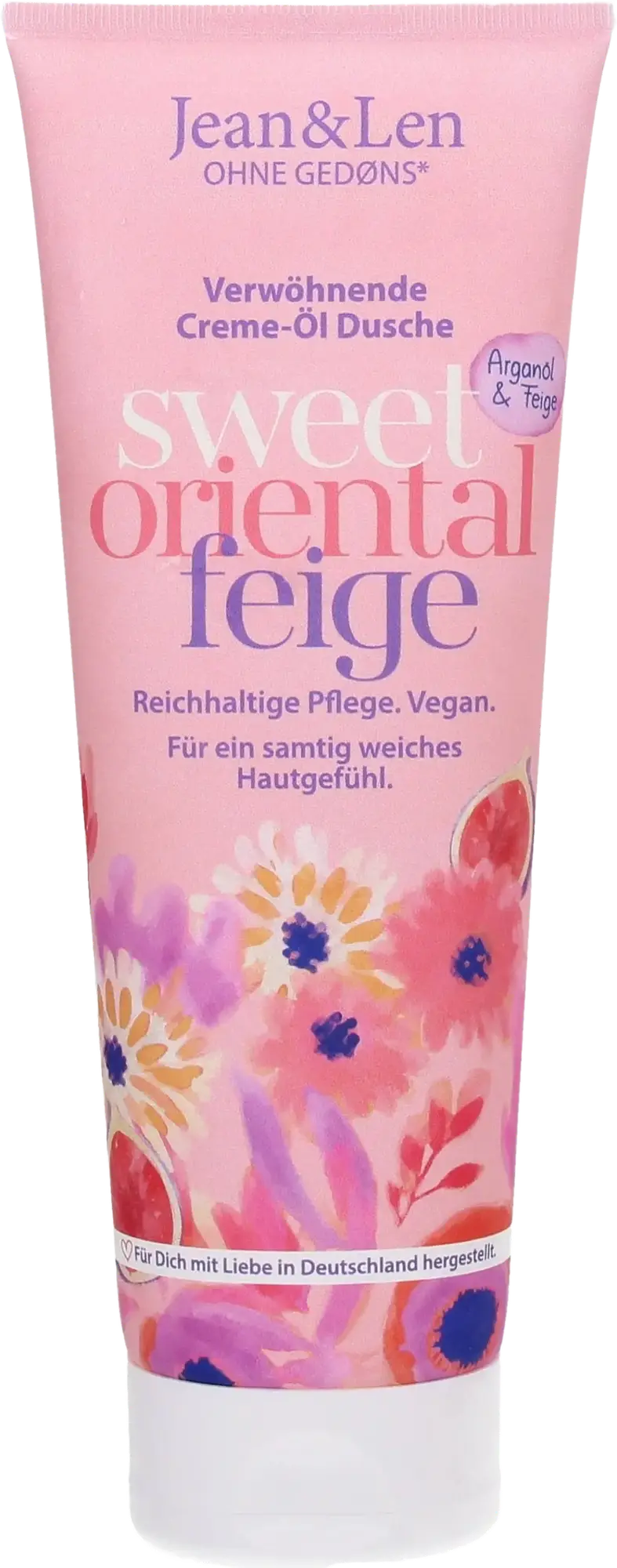 Jean&Len Sweet Oriental Feige Verwöhnende Creme-Öl Dusche