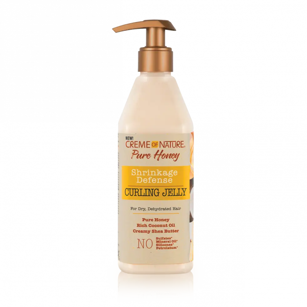 Creme of Nature Pure Honey Shrinkage Defense Curling Jelly