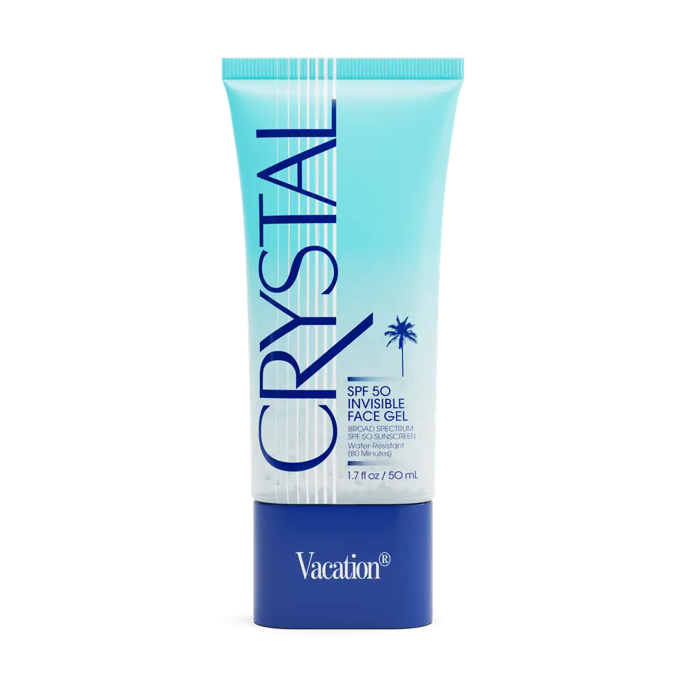 Vacation Crystal SPF 50 Invisible Face Gel