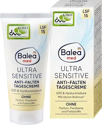 Balea Tagescreme Ultra Sensitive Q10 LSF 15, 50 ml