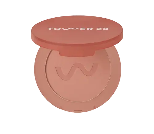 Tower 28 Beauty Getset Matte Powder Blush Long Beach Iced Tea