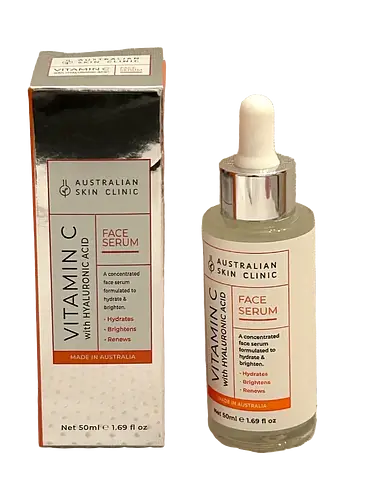 Australian Skin Clinic Vitamin C With Hyaluronic Acid Face Serum