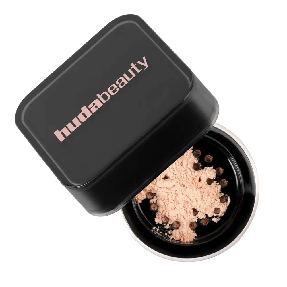 Huda Beauty Baby Bake Mini Easy Bake Loose Baking & Setting Powder Peach Pie