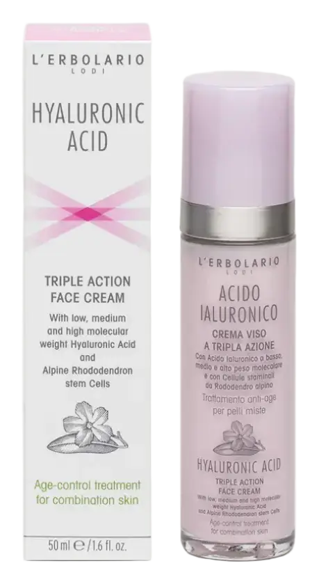 L'Erbolario Hyaluronic Acid Triple Action Face Cream