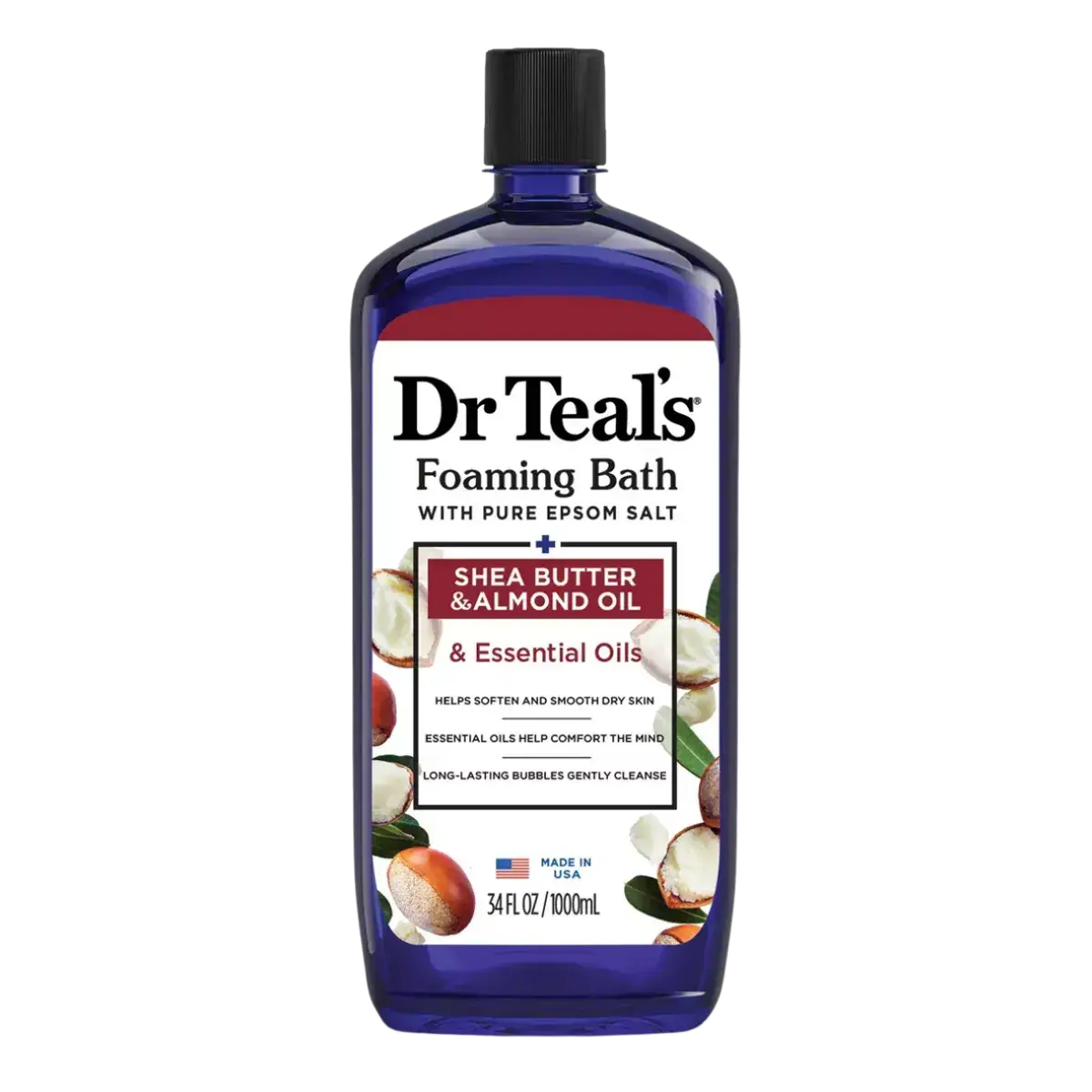Dr Teal’s Foaming Bath With Pure Epsom Salt Shea Butter & Almond Oil