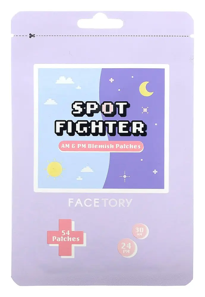 Facetory Spot Fighter Blemish Patches AM & PM